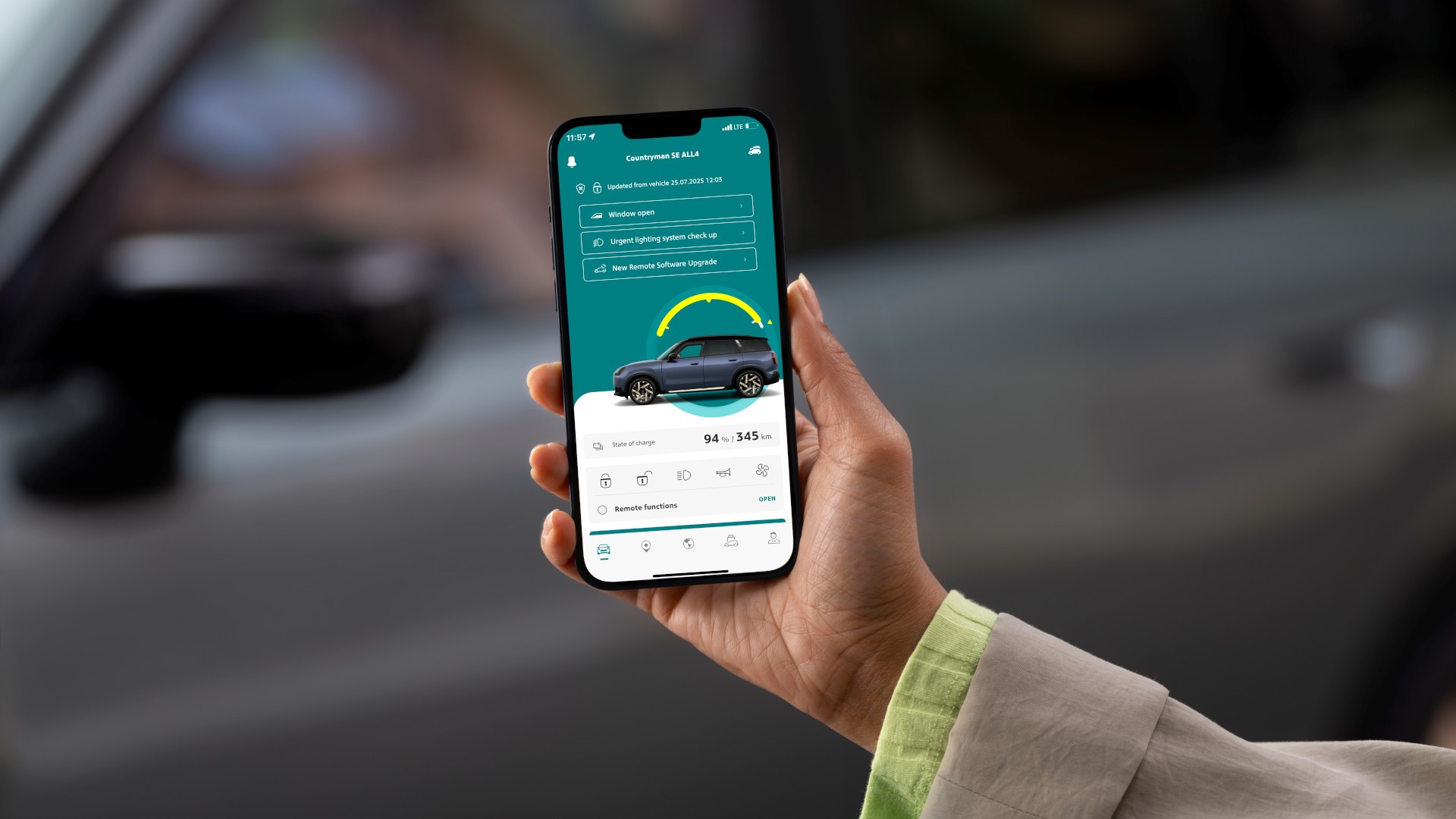 MINI Connected Drive App - Countryman
